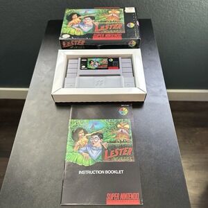 Lester The Unlikely (SNES) CIB Factory Wrapped 95% Sealed Near Mint Vintage EUC